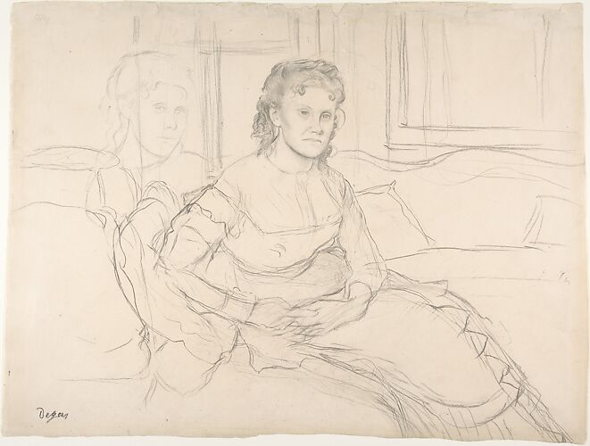 Study for “Madame Théodore Gobillard” (Yves Morisot)