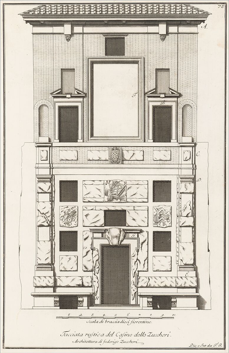 Scelta di architetture antiche e moderne della citta di Firenze opera gia data in luce, misurata, disegnata, ed intagliata dal celebre Ferdinando Ruggieri architetto fiorentino, Designed and Engraved by Ferdinando Ruggieri (Italian, ca. 1691–1741), Printed book with engraved and etched illustrations 