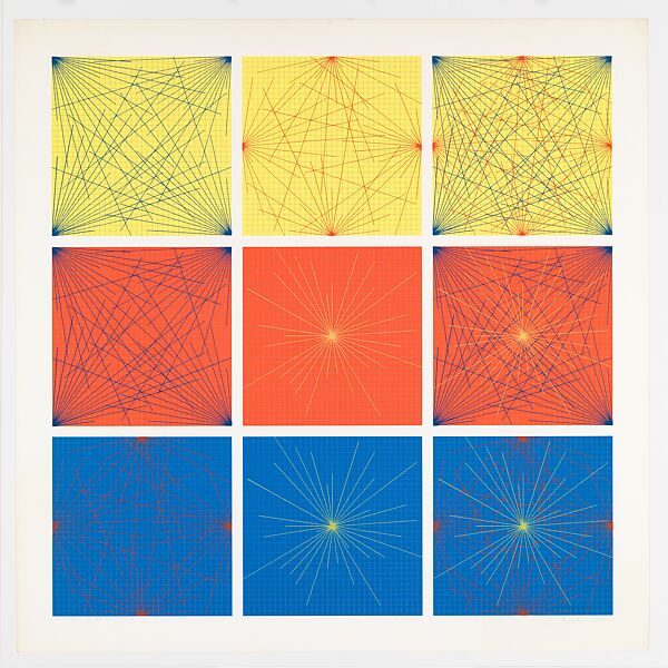 Untitled, Sol LeWitt (American, Hartford, Connecticut 1928–2007 New York), Screenprint 