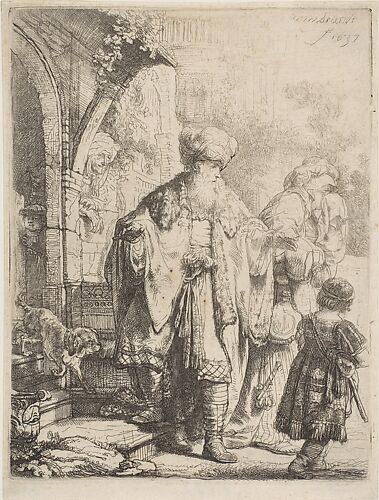 Rembrandt (Rembrandt van Rijn), Aristotle with a Bust of Homer