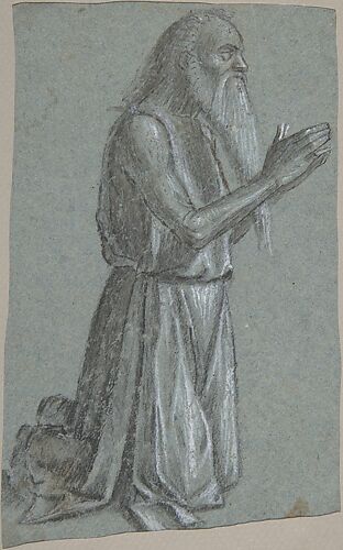 Saint Jerome (recto); Soldier with a Spear (verso)