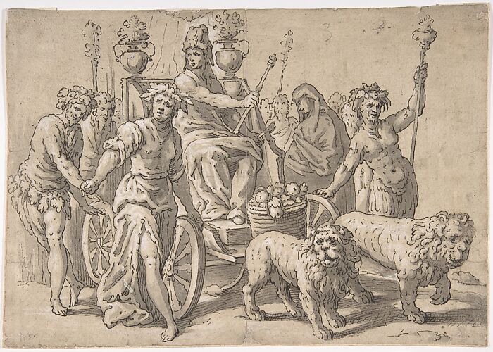 The Triumph of Cybele, after Paolo Fiammingo's 'Triumph of Earth'