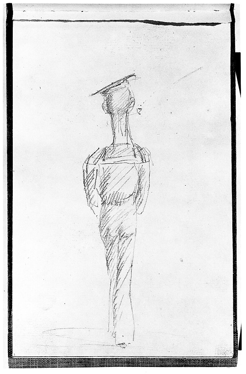 Album de Marine: Sketchbook of 48 folios containing 17 watercolors and 27 black chalk and graphite sketches, Henri de Toulouse-Lautrec (French, Albi 1864–1901 Saint-André-du-Bois), Graphite, watercolor and black chalk on paper