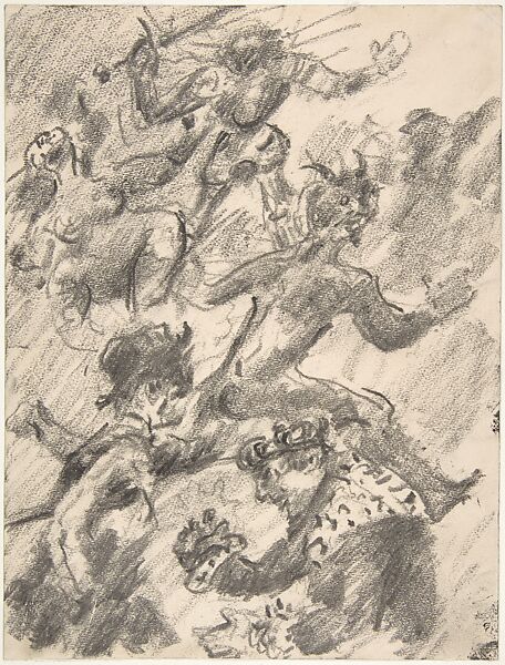 The False Dawn, Lovis Corinth (German, Tapiau, Prussia 1858–1925 Zandvoort, Holland), Lithographic crayon 