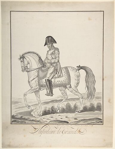 Equestrian Portrait of Napoleon