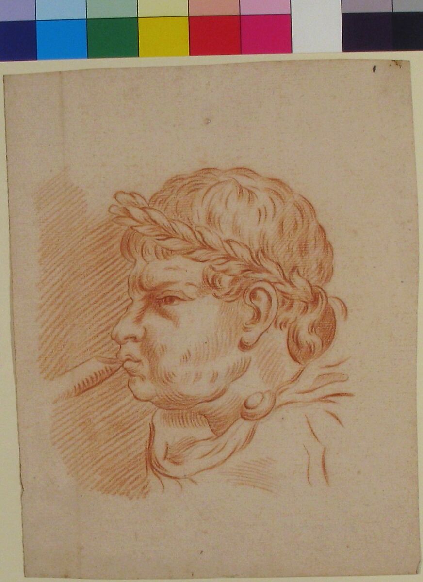 Drawing for "La Colonne Trajane", After François Boucher (French, Paris 1703–1770 Paris), Red chalk