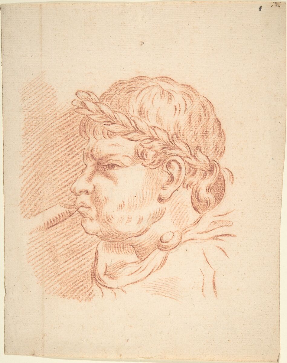 Drawing for "La Colonne Trajane", After François Boucher (French, Paris 1703–1770 Paris), Red chalk 