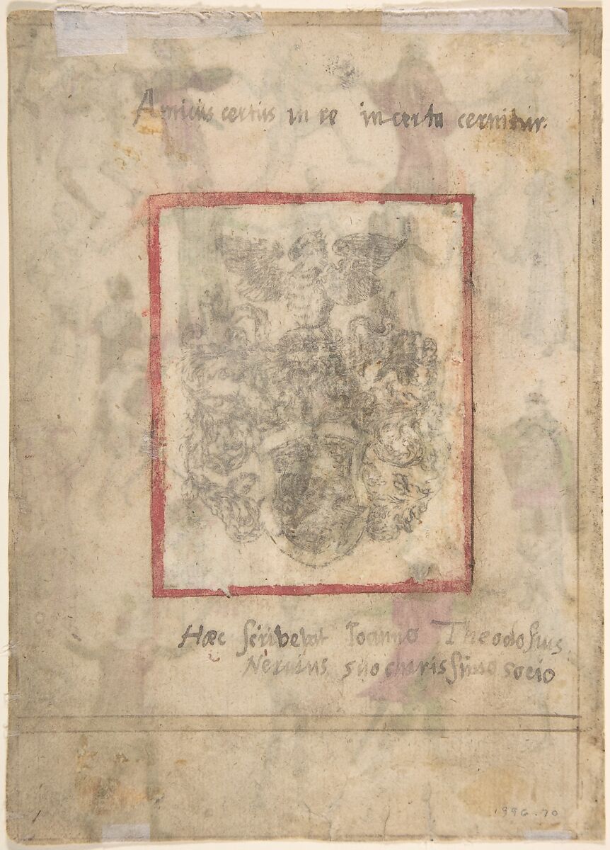 The Dance of Death, Anonymous, German, 16th century, Pen and brown ink, brush and brown ink, watercolor, gouache, gold paint