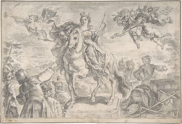 Allegory of Europe, from the Four Continents