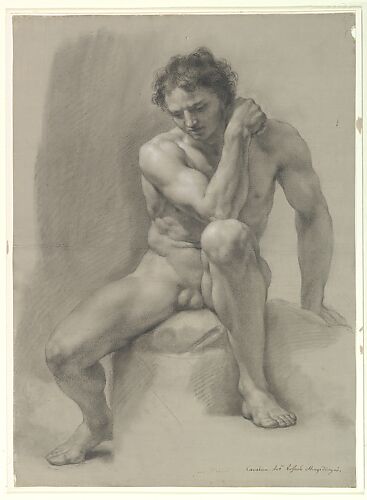 Seated Nude Male