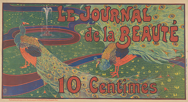 Le Journal de la Beauté, Louis John Rhead (American (born England), Etruria 1857–1926 Amityville, New York), Lithograph 