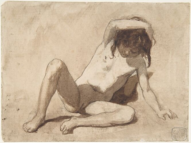 Study of a Nude Young Girl