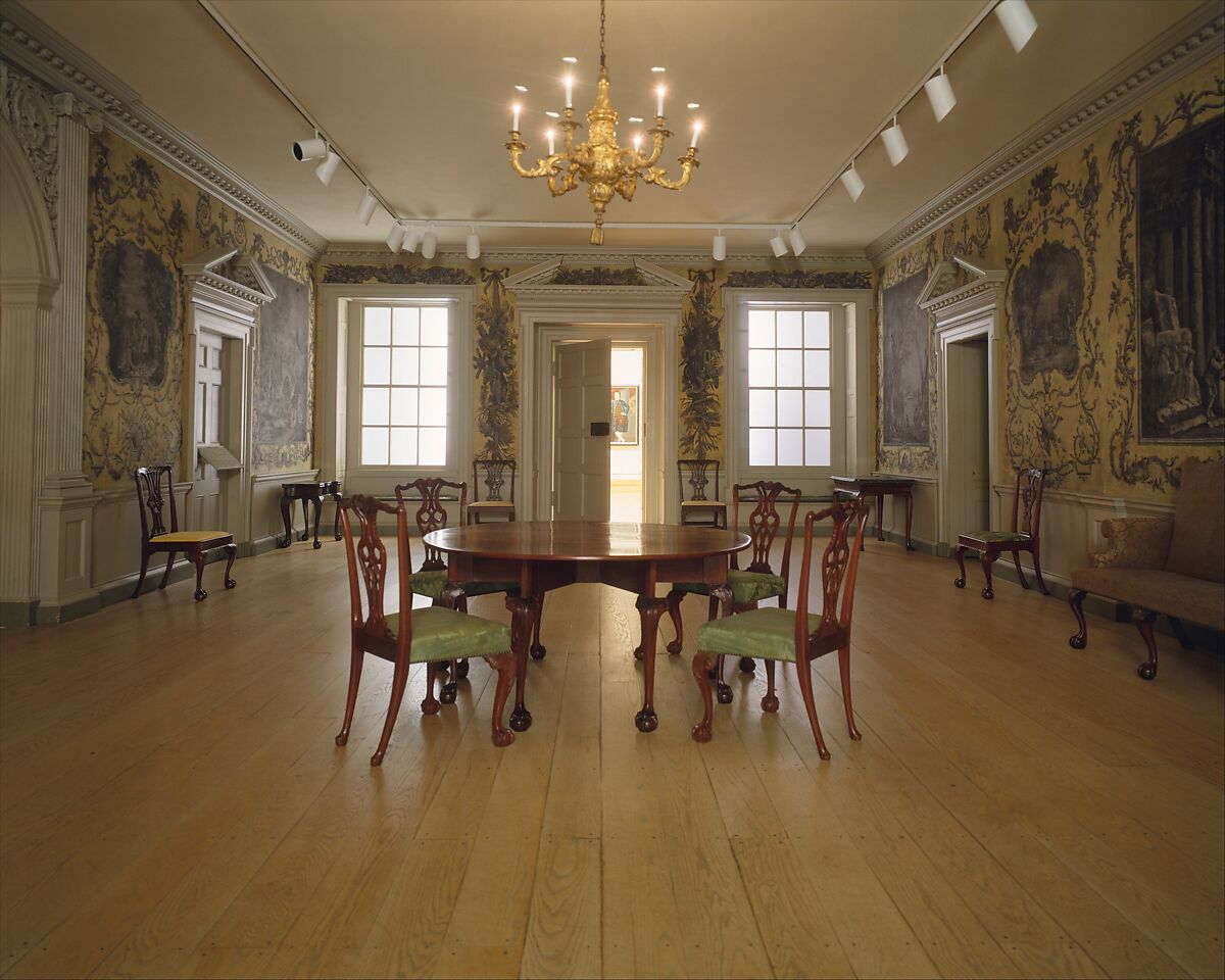 Door from the Great Hall of Van Rensselaer Manor House, Albany, New York, Pine, American 