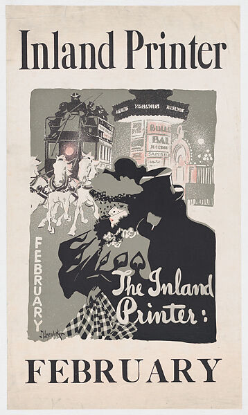 The Inland Printer, February, Joseph Christian Leyendecker (American (born Germany), Montabaur 1874–1951 New Rochelle, New York), Lithograph