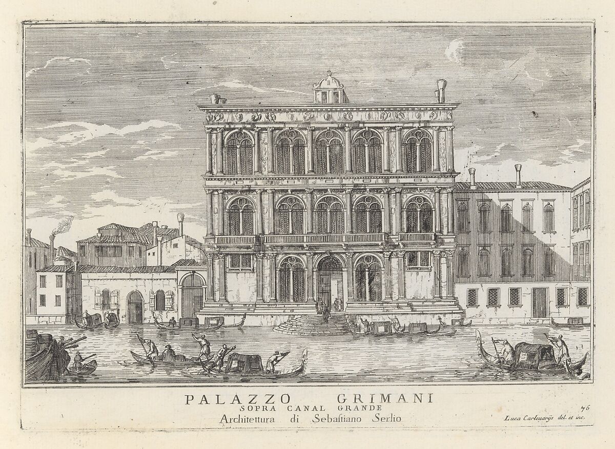 Le Fabriche, e vedute di Venetia, Luca Carlevaris (Italian, Udine 1663/65–1730 Venice), plates: etching 