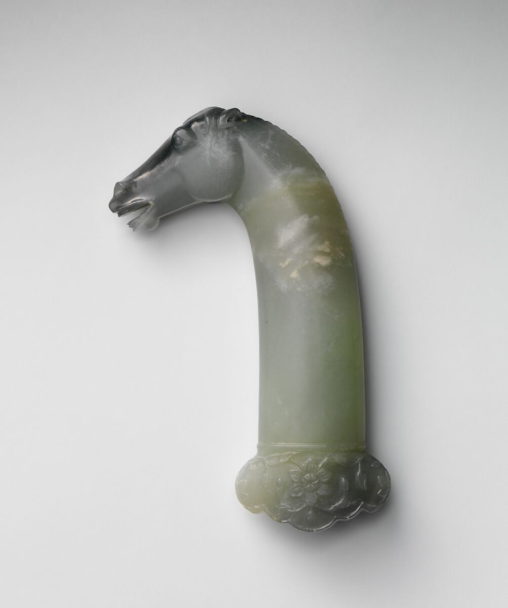 Hilt of a Dagger, Nephrite, Indian, Mughal 