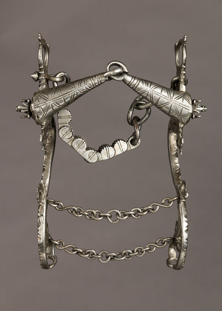 Curb Bit, Iron alloy, German