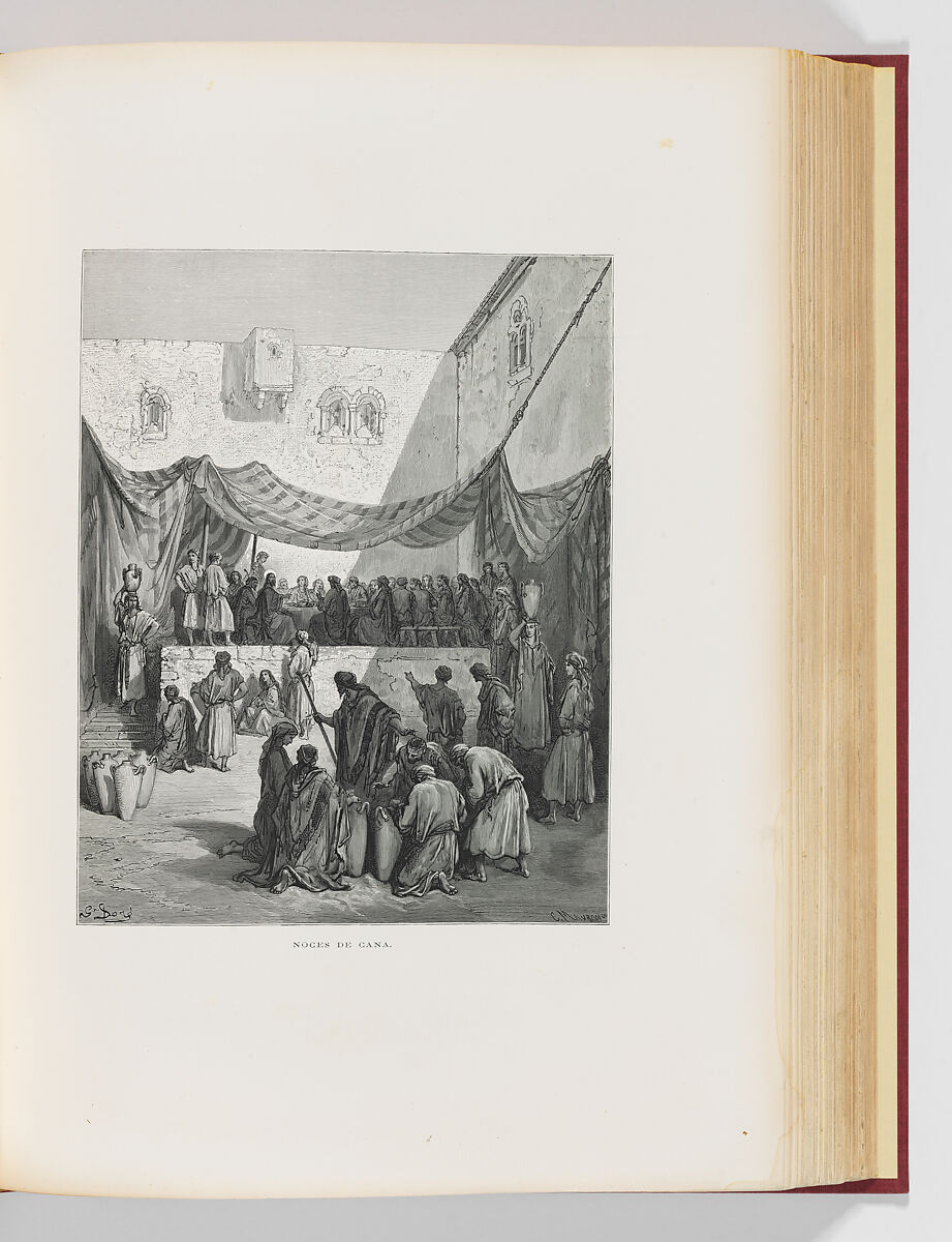 La Sainte Bible (vol. 1 and 2), Gustave Doré (French, Strasbourg 1832–1883 Paris), Steel engraving