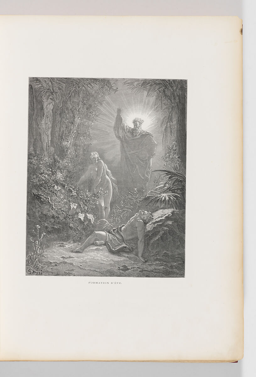 La Sainte Bible (vol. 1 and 2), Gustave Doré (French, Strasbourg 1832–1883 Paris), Steel engraving
