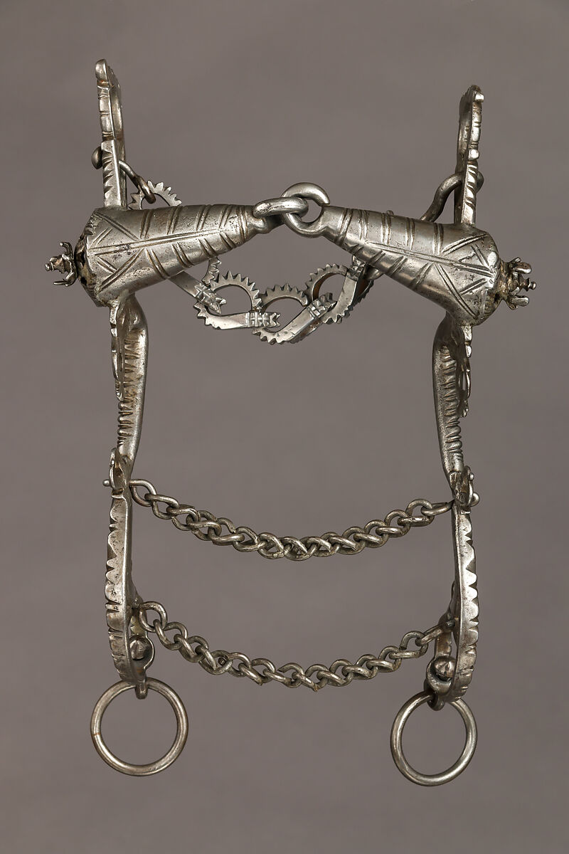 Curb Bit, Iron alloy, German