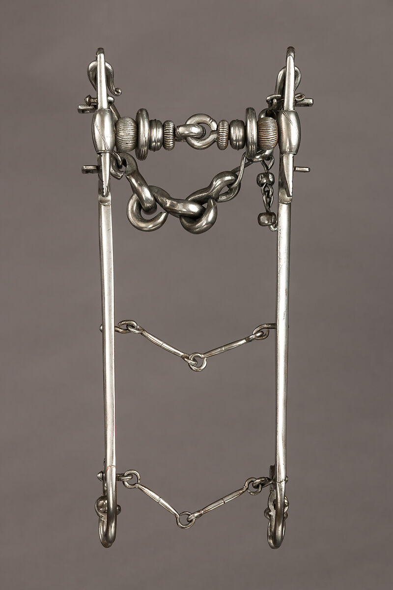 Curb Bit, Iron alloy, German, Saxony, possibly Dresden