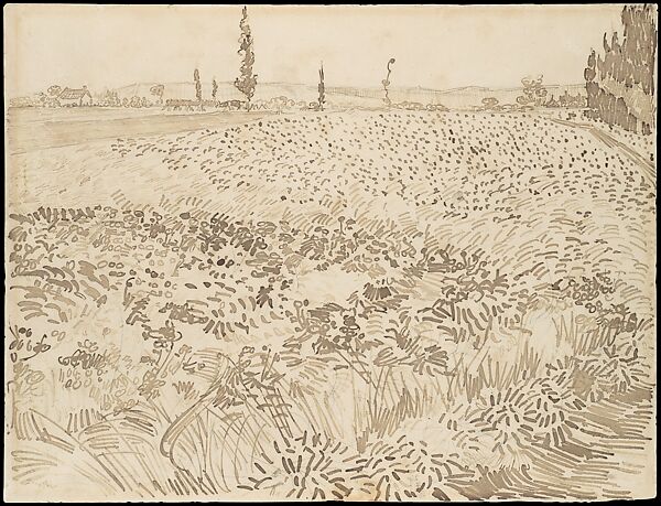Vincent van Gogh | Wheat Field with Cypresses | The Metropolitan 