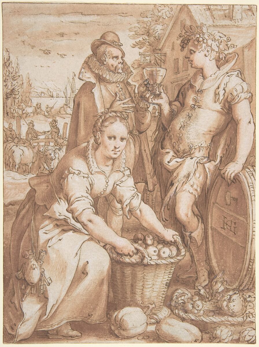 Sold At Auction: Hendrick Goltzius, Hendrick Goltzius (1558