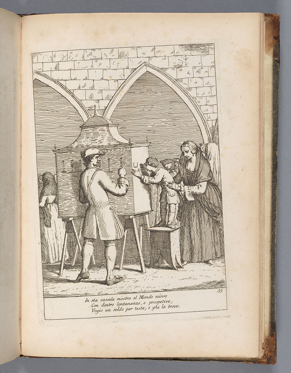 Le Arti che vanno per via nella citta di Venezia, Gaetano Gherardo Zompini (Italian, Nervesa, near Treviso 1700–1778 Venice), Etching