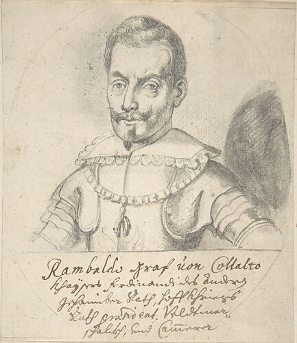 Portrait of Rambaldo, graf von Collalto