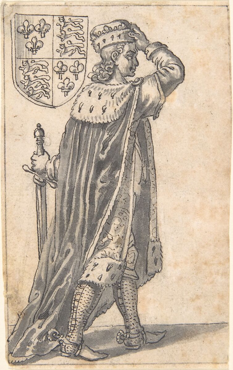 Designs for Book Illustrations, Anonymous, Netherlandish, 16th century, Pen and black ink, brush and gray wash.  Some traces of black chalk. Some incised for transfer.