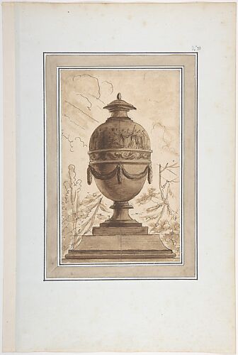 Study for a Vase in a Suite of Vase Designs