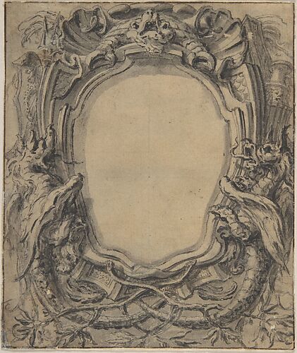 Study for a Cartouche