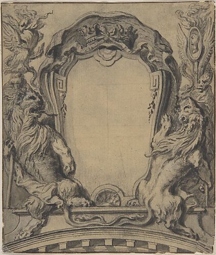 Study for a Cartouche