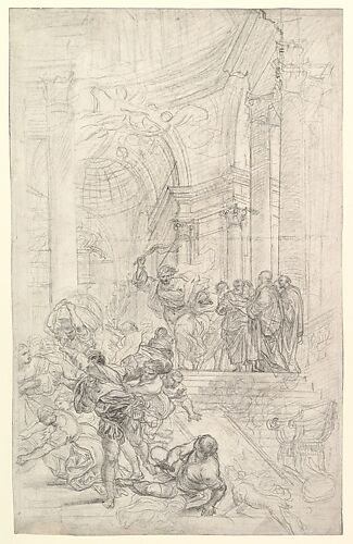 Christ Driving the Money Changers from the Temple