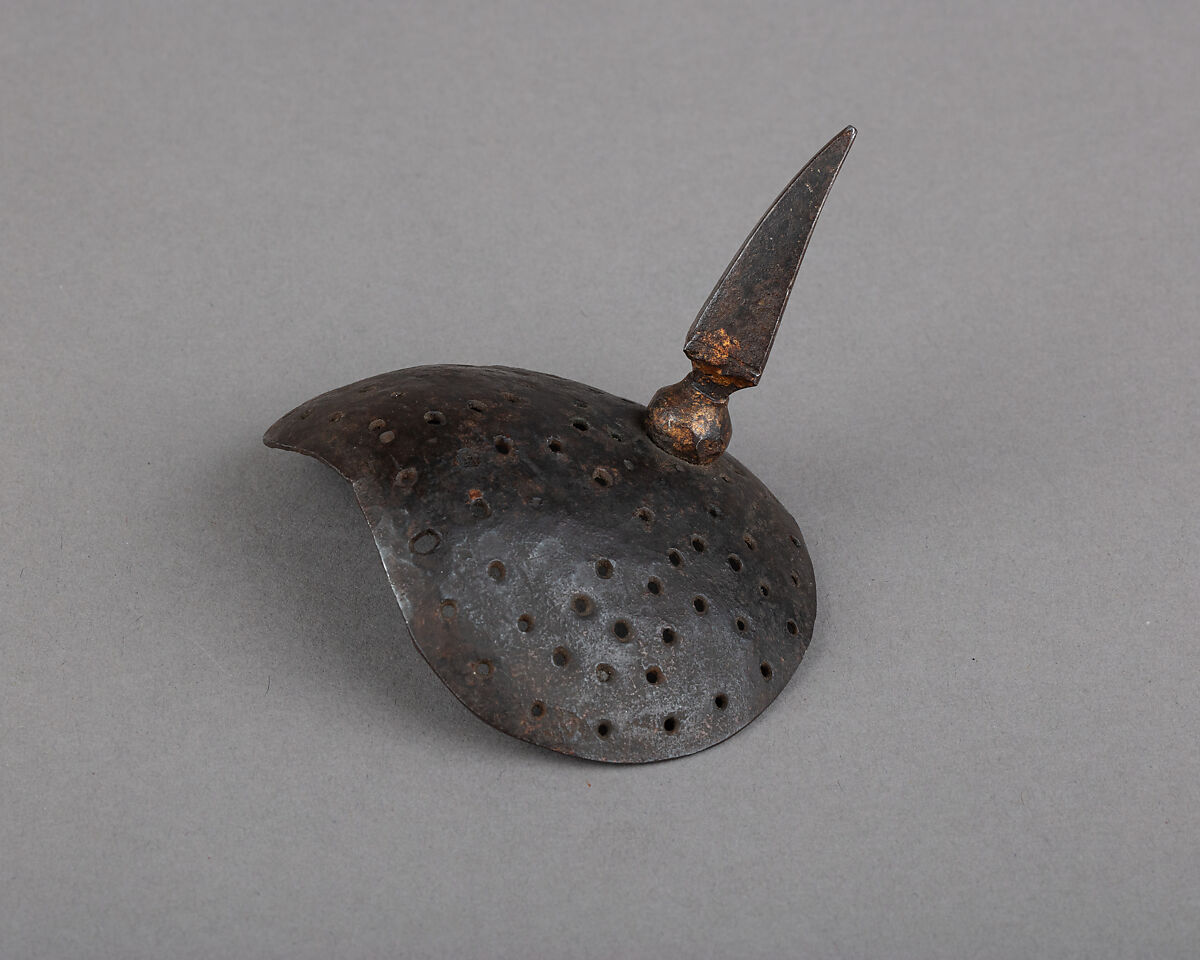 Prick Spur, Iron alloy, gold, European