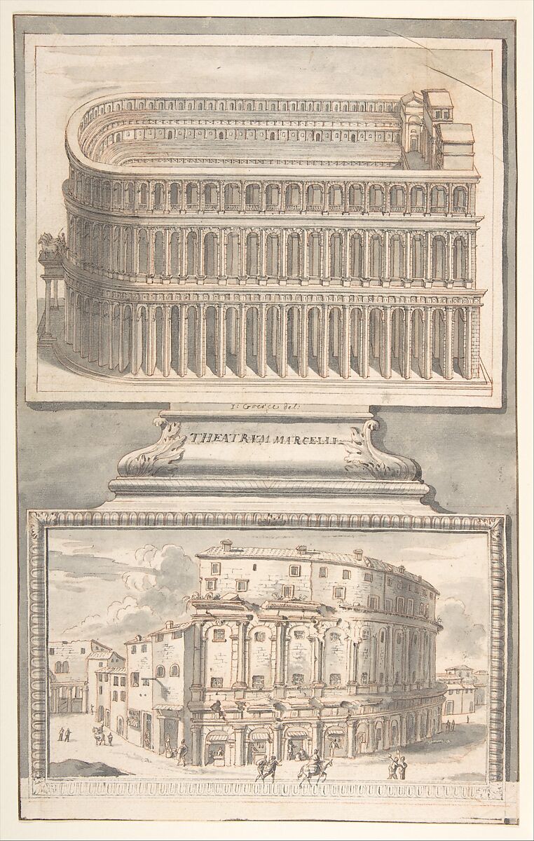 Theatre Of Marcellus Plan