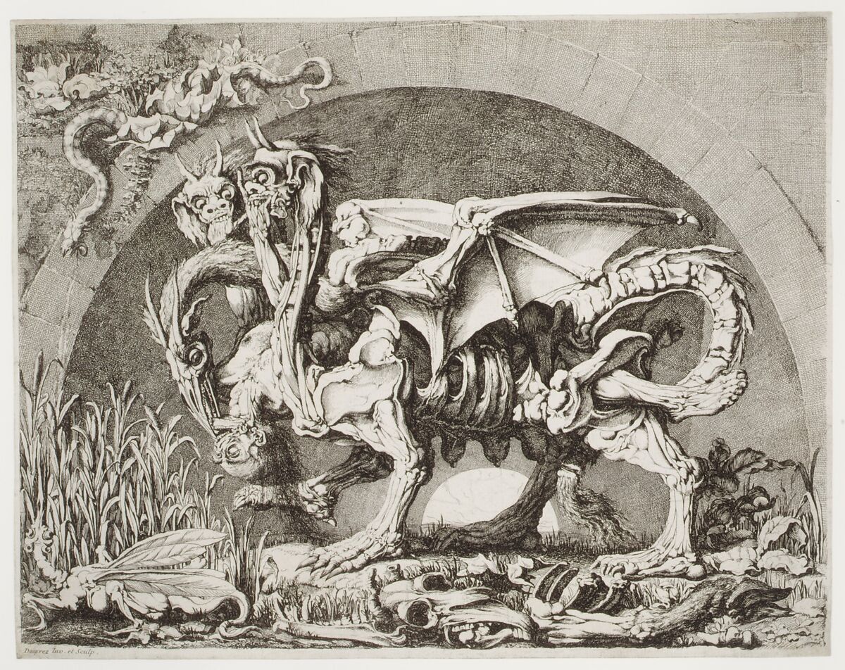 The Chimera (La Chimère de Monsieur Desprez), Louis Jean Desprez (French, Auxerre 1743–1804 Stockholm), Etching