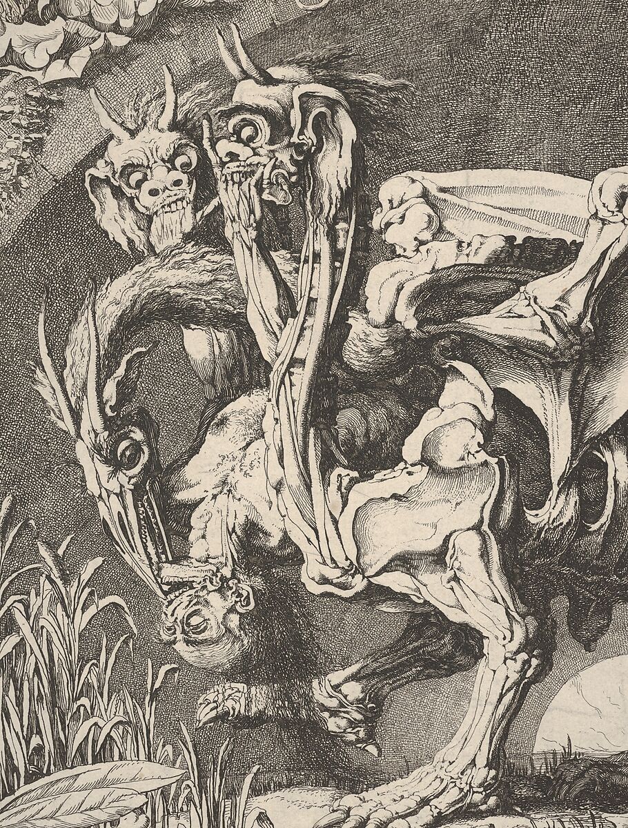 The Chimera (La Chimère de Monsieur Desprez), Louis Jean Desprez (French, Auxerre 1743–1804 Stockholm), Etching