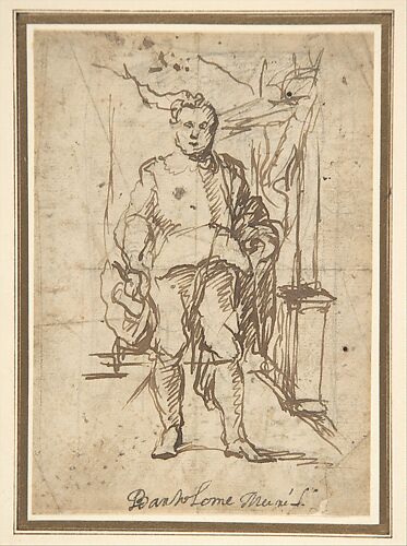 Standing Male Figure: Study for a Portrait