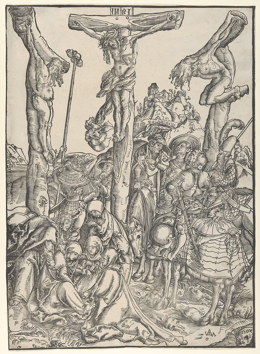 LUCAS CRANACH THE ELDER (1472-1553) , The Crucifixion 