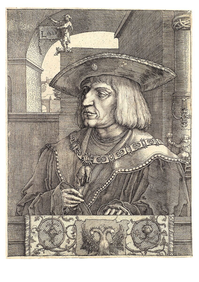 Maximilian I, Lucas van Leyden (Netherlandish, Leiden ca. 1494–1533 Leiden), Etching and engraving