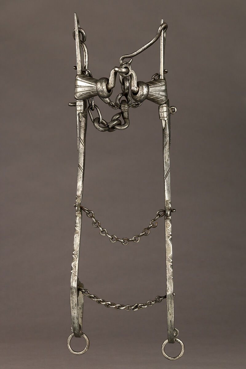 Curb Bit, Iron alloy, tin, German