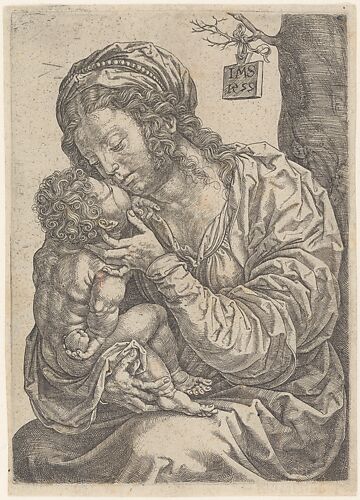 The Virgin and Child Seated at the Foot of a Tree