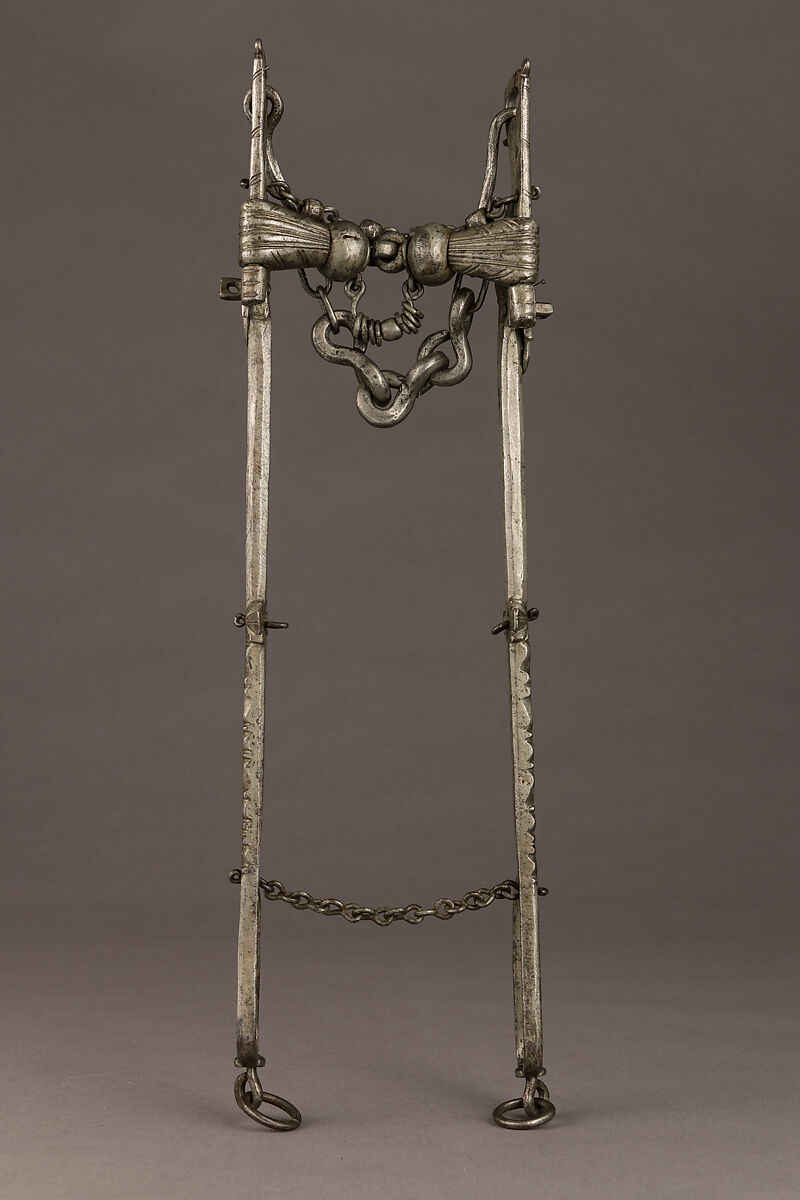 Curb Bit, Iron alloy, tin, German