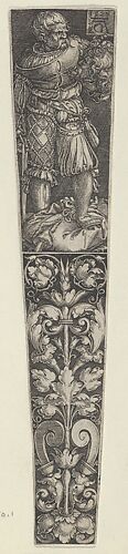 Design for a Dagger Sheath, with Executioner and Head of John the Baptist