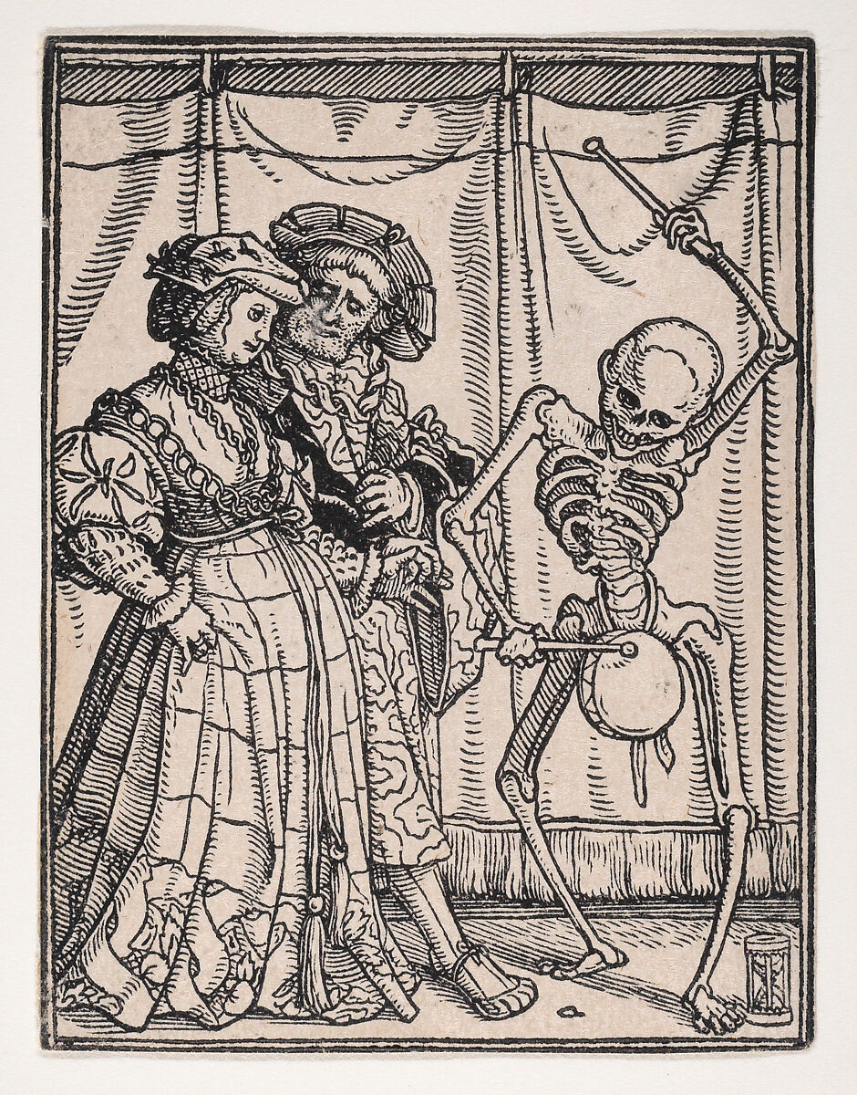 The Noblewoman, from "The Dance of Death", Hans Holbein the Younger (German, Augsburg 1497/98–1543 London), Woodcut