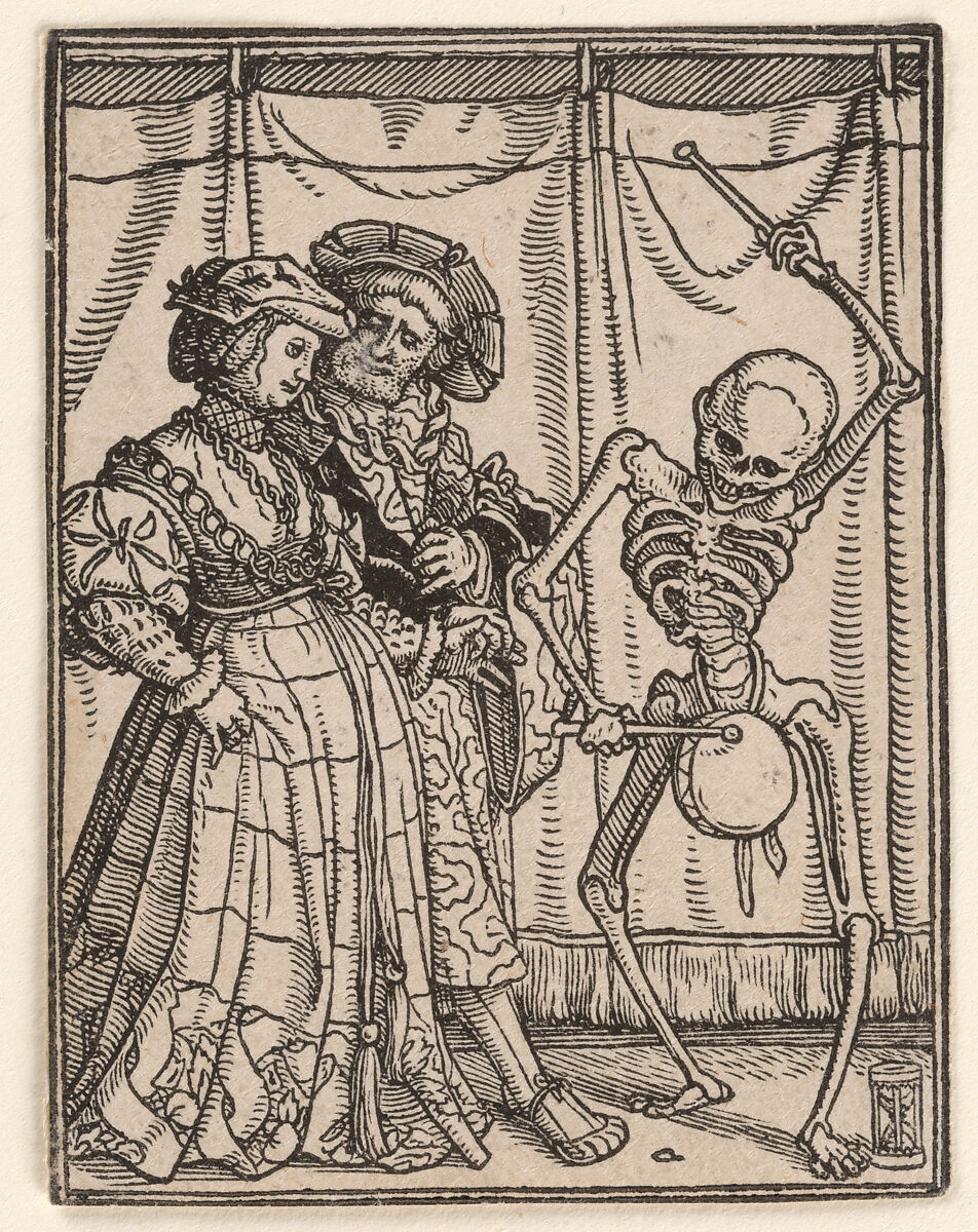 The Noblewoman, from The Dance of Death, Designed by Hans Holbein the Younger (German, Augsburg 1497/98–1543 London), Woodcut 