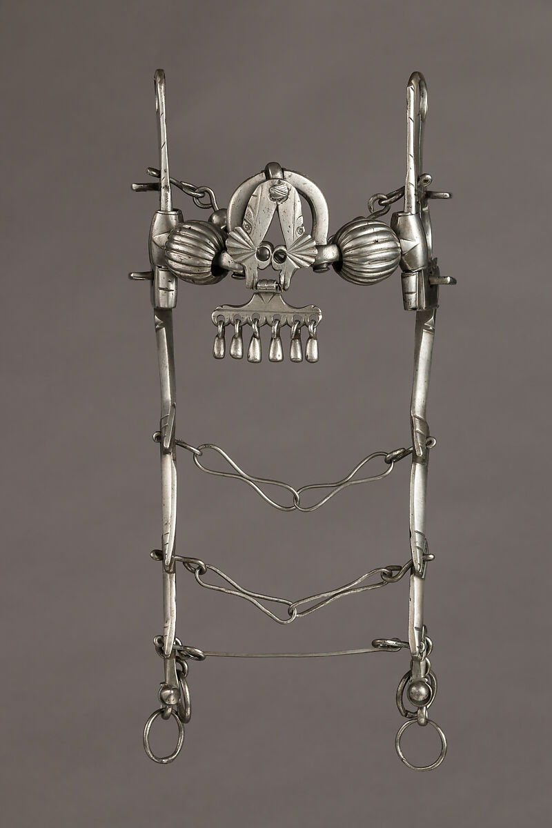 Curb Bit, Iron alloy, German