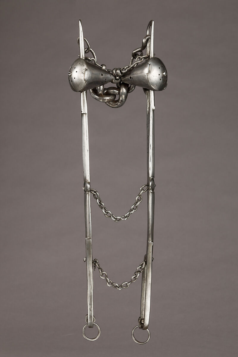 Curb Bit, Iron alloy, German