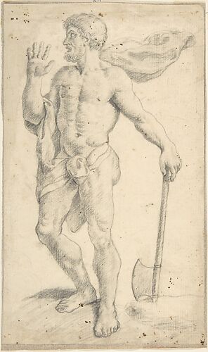 Standing Male Nude Figure